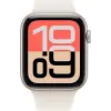  Apple Watch SE 3 GPS 44 mm, Starlight alumínium ház, Sport Band szíj M/L, Retina kijelző, egészségfigyelés, 50 m vízállóság, gyors töltés