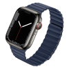  Apple Watch | Sötétkék bőr szíj | 38, 40, 41mm | Leather Loop kollekció