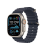  Apple Watch Ultra 2 GPS + Cellular 49mm (titántok, tengerészkék óceán pánt) MX4D3