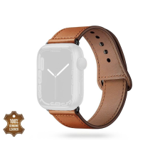  Apple Watch valódi bőrből készült óraszíj - Tech-Protect Leatherfit - 38/40/41  mm - barna okosóra kellék