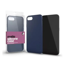 Apple Xprotector Szilikon matte tok ultravékony Apple iPhone 15 Pro Max, kék tok és táska