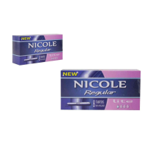  Applikátoros Tampon Nicole Regular 8 Darabos Lite intim higiénia
