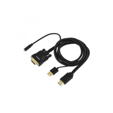 Approx APPC22 HDMI to VGA + Audio + Power cable kábel és adapter