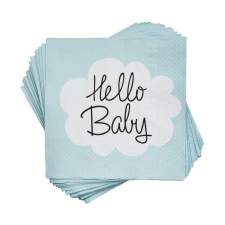 APR?S APRÉS papírszalvéta, Baby Boy 33 x 33 cm party kellék