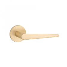 Aprile ARNICA Körrozettás R SLIM 7MM GOLD SATIN - Szatén arany színű WC zár és alkatrészei