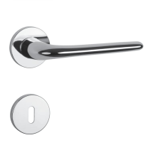 APRILE AZALIA Körrozettás R SLIM 7MM LC - Fényes króm BB zár és alkatrészei