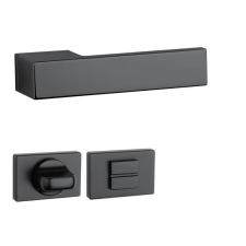 Aprile CARLINA Rejtett téglalaprozettán RTH SLIM 7MM BK - Fekete WC zár és alkatrészei