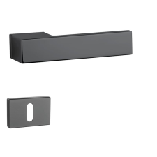 APRILE CARLINA Rejtett téglalaprozettán RTH SLIM 7MM BK - FeketeBB zár és alkatrészei
