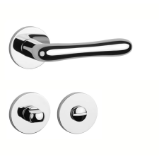Aprile CYNIA Körrozettás R SLIM 7MM CP - Fényes króm WC zár és alkatrészei
