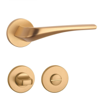 APRILE DALIA Körrozettás R SLIM 7MM KG - Szatén arany színű WC zár és alkatrészei