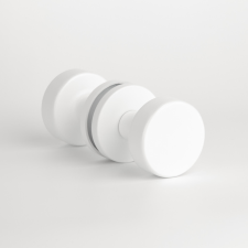Aprile Gomb Kétoldalú APRILE RUTA R SLIM 7MM WHITE - Fehér zár és alkatrészei