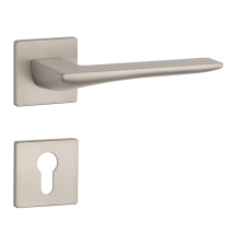 APRILE IRIS Négyzetrozettás Q SUPER SLIM 5MM SNM - Szatén nikkel PZ zár és alkatrészei