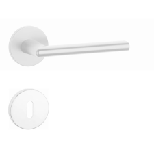 APRILE KALMIA Körrozettás R SLIM 7MM WHITE - Fehér BB zár és alkatrészei