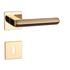APRILE LARICE Négyzetrozettás Q SUPER SLIM 5MM LG - Fényes arany színű BB zár és alkatrészei