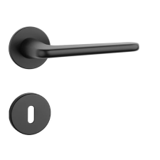 APRILE LIRA Körrozettás R SUPER SLIM 5MM BK - Fekete BB zár és alkatrészei