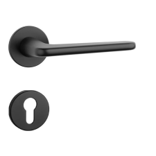 APRILE LIRA Körrozettás R SUPER SLIM 5MM BK - Fekete PZ zár és alkatrészei