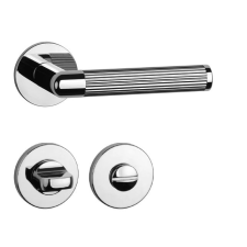  APRILE LOBELIA Körrozettás R SUPER SLIM 5MM LC - Fényes króm WC zár és alkatrészei