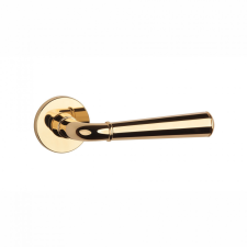APRILE MARIGOLD Körrozettás R SLIM 7MM LG - Fényes arany színű PZ zár és alkatrészei