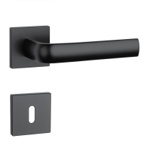 APRILE MELA Négyzetrozettás Q SLIM 7MM BK - Fekete BB zár és alkatrészei