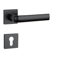  APRILE MELA Négyzetrozettás Q SLIM 7MM BK - Fekete PZ zár és alkatrészei