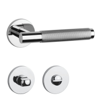 Aprile MOLINIA Körrozettás R SLIM 7MM CP - Fényes króm WC zár és alkatrészei