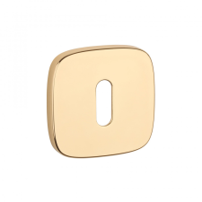 Aprile Négyzetrozetta APRILE QR SLIM 7MM LG - Fényes arany színű BB zár és alkatrészei