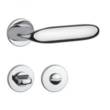  APRILE PEONIA Körrozettás R SLIM 7MM LC - Fényes króm WC zár és alkatrészei