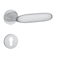 Aprile PEONIA Körrozettás R SLIM 7MM SC - Szatén króm PZ zár és alkatrészei