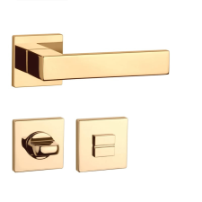 Aprile PINA Négyzetrozettás Q SLIM 7MM LG - Fényes arany színű WC zár és alkatrészei