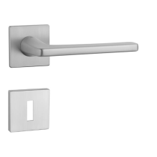 Aprile SETIA Négyzetrozettás Q SUPER SLIM 5MM SC - Szatén króm BB zár és alkatrészei