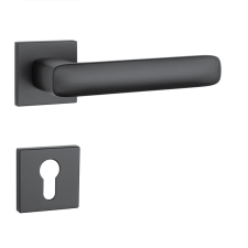 APRILE STELLA Négyzetrozettás Q SLIM 7MM BK - Fekete PZ zár és alkatrészei