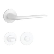 Aprile VIOLA Körrozettás R SUPER SLIM 5MM WH - Fehér WC zár és alkatrészei