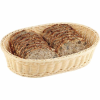 APS Ovális kosárka, péksüteményre,23x17 cm, bézs, APS
