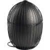 APS Ovo Tojáskosár, magasság: 310 mm, átmérő: 230 mm, fekete