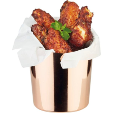 APS Rozsdamentes felszolgáló tál APS 450 ml, kúp alakú, rézzel bevont konyhai eszköz