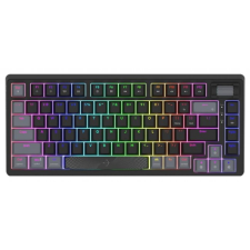 Aqirys Adara Mini Pink Switch Mechanikus Vezetékes RGB Billentyűzet US - Fekete (AQRYS_ADARAMBK) billentyűzet