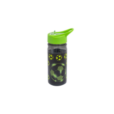 Aqua Pure szívószálas műanyag kulacs - 450 ml - Neo Football (511025007) kulacs, kulacstartó