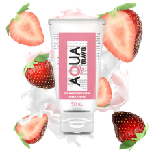 AQUA TRAVEL - EPERKRÉM ÍZŰ VÍZBÁZISÚ SÍKOSÍTÓ - 50 ML síkosító