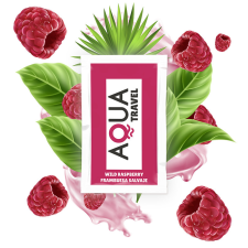 AQUA TRAVEL – prémium vízbázisú síkosító 6 ml, vadmálna ízű síkosító