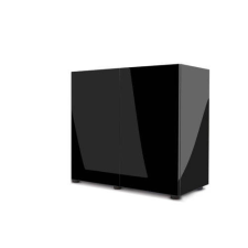 AquaEl Cabinet Glossy Black | Szekrény (fényes,fekete) - 80x35 cm halfelszerelések