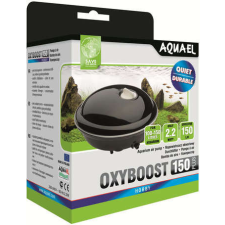 AquaEl Oxyboost 200 Plus akváriumi légpumpa (2.5 W | 2 x 100 l/h | Max. fej: 70 cm) halfelszerelések