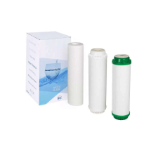 AQUAFILTER 3 részes szűrőbetét szett KDF töltettel kisháztartási gépek kiegészítői