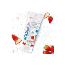 AQUAglide - vízbázisú síkosító 5 ízben (100 ml)  Ízesítés: eper síkosító