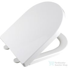 Aqualine DONA WC-ülőke, soft close, easy take, PP, fehér, FD121 takarító és háztartási eszköz