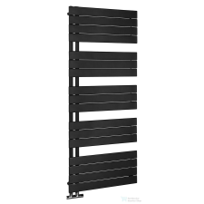 Aqualine MILI fürdőszobai radiátor, 600x1510mm, matt fekete (DC646T) fűtőtest, radiátor