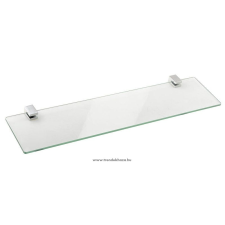  Aqualine SAMBA üvegpolc, 52 cm, átlátszó üveg SB115 fürdőszoba kiegészítő