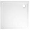 Aqualine TECMI öntöttmárvány zuhanytálca, 90x90x3cm (PQ009)