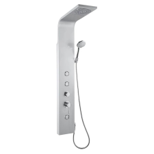 Aqualine Tusa zuhanypanel csapteleppel, ezüst (SL680) csaptelep
