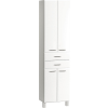  Aqualine Zoja állószekrény fiókkal, 50x184x29 cm, fehér (51291)