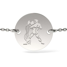  Aquarius ezüst nyaklánc karkötő karkötő